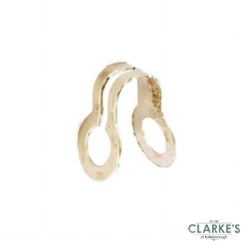 Securit Brass Ball Chain Fittings No. 6 Pack of 4