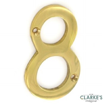 Securit Door Numeral No. 8