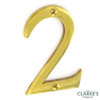 Securit Door Numeral No. 2