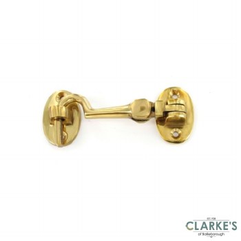 Brass Cabin Hook Silent Type 75mm