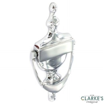Securit Chrome Urn Door Knocker 150mm