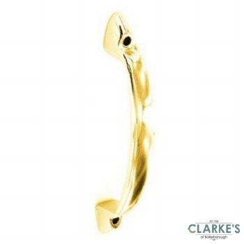 Securit Brass D Handles Face Fix Pack of 2