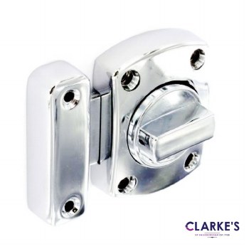Chrome Thumb Lock 40 x 55mm
