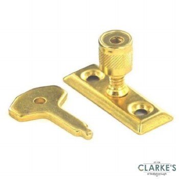 Securit Window Stay Lock Brass | Pack of 2