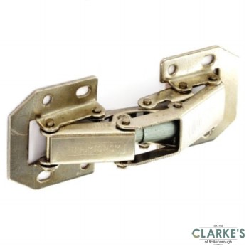 Securit Zinc Plated Easy-on Sprung Hinges Pair