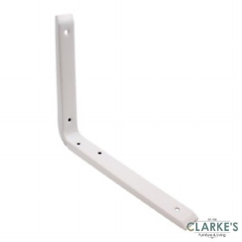 Reinforced Shelf Bracket White 30 x 25 cm