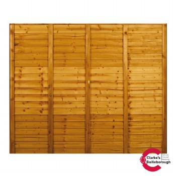 Shiplap Fence Panel 1.8 x 1.5m