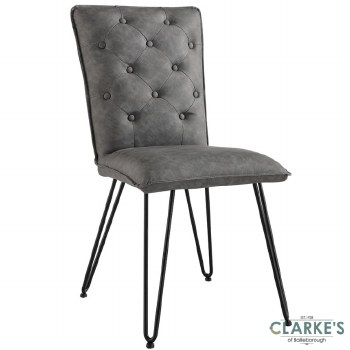 Sienno Dining Chair Grey