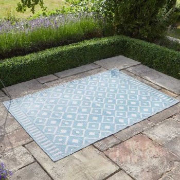 Alfresco Aruba Turquoise Outdoor Rug 120 x 180cm