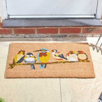 Feathered Friends - Coir Door Mat 45x75cm