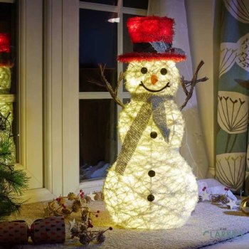 Holly McSnowflake - LED Lit Christmas Figure 62 cm
