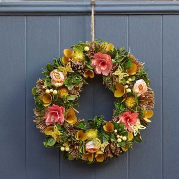 Summer Whirl - Outdoor Wreath Garden Decoration