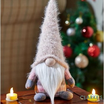 Gonkert Pink Christmas Figure