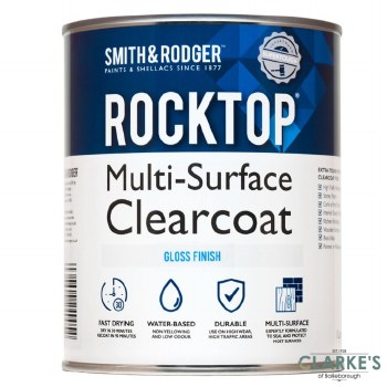 Rocktop Clearcoat Gloss Finsh 2.5 Litre