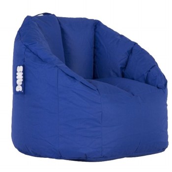 Snug blue bean bag