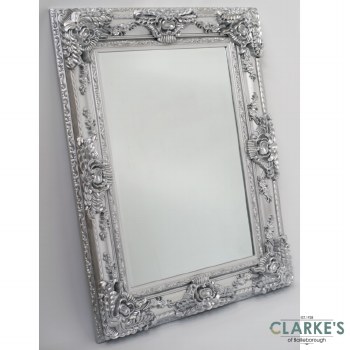 Sophia Antique Silver Wall Mirror 90 x 120 cm