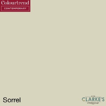 Colourtrend Contemporary Ceramic Matt Sorrel Colour 1 Litre