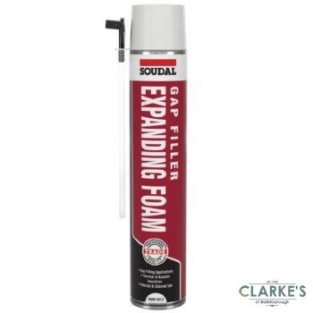 Soudal B3 Gap Filler Expanding Foam Hand Held 750ml