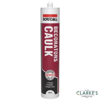 Soudal Trade Decorators Caulk White 380ml