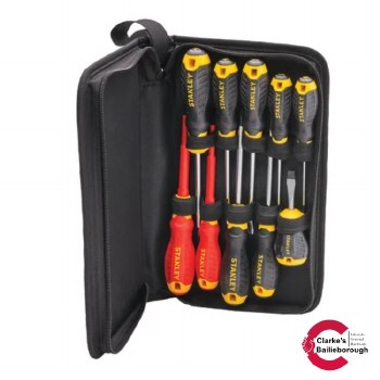 Stanley 10 Piece Screwdriver Set