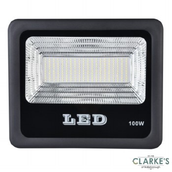 Auriga Ultra 100W LED Flooflight IP66 Black