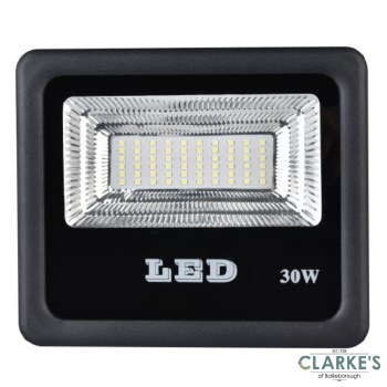 Auriga Ultra 30W LED Flooflight IP66 Black