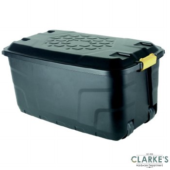Strata Heavy Duty Storage Box with Lid 145L