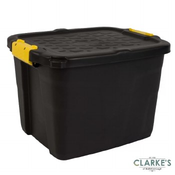 Strata Heavy Duty Storage Box with Lid 42 Litre