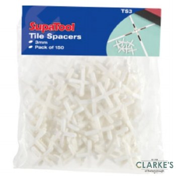 SupaDec Tile Spacers 3mm