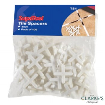 SupaDec Tile Spacers 4mm
