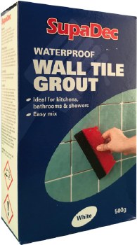 SupaDec Waterproof Wall Tile Grout 500g
