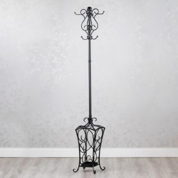 Rio Hat & Coat Stand Black