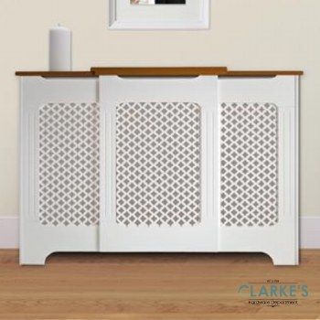 Two Tone Adjustable Radiator Cover Medium
