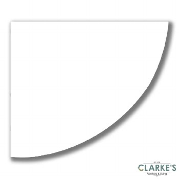 Tema Corner Shelf White 30 x 30 cm