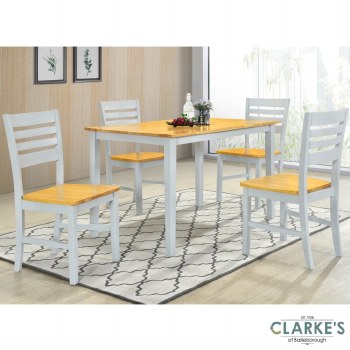 Tessa Dining Set Grey