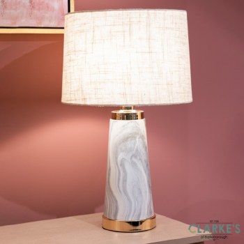 Tessa Table Lamp Grey