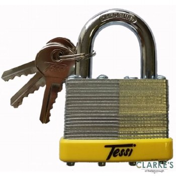 Tessi Laminated Padlock 40mm