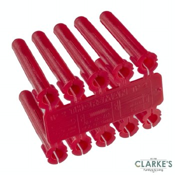 Thorsman Red TP2 Wall Plugs Pack of 100