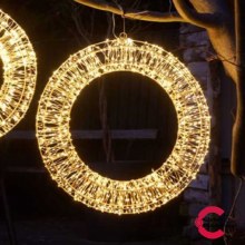 1440 LED Galaxy Wreath 50cm