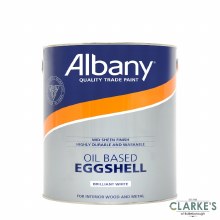 Albany Oil Based Eggshel Brilliant White Paint 1 Litre Albany Oil Based Eggshel Brilliant White Paint 1 Litre