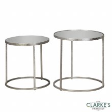 Avery Side Table Silver