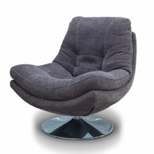 Axis Nature Occasional Swivel Chair Dark Grey Axis Nature Occasional Swivel Chair Dark Grey