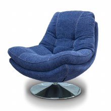 Axis Nature Occasional Swivel Chair Sapphire Blue Axis Nature Occasional Swivel Chair Sapphire Blue