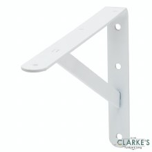 Industrial Shelf Bracket White 20 x 30 cm