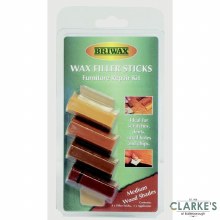 Briwax Wax Furniture Repair Filler Sticks Medium Wood Shades