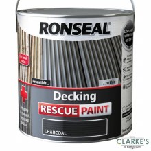 Ronseal Decking Rescue Paint Charcoal 2.5 Litre Ronseal Decking Rescue Paint Charcoal 2.5 Litre