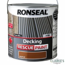 Ronseal Decking Rescue Paint Maple 2.5 Litre Ronseal Decking Rescue Paint Maple 2.5 Litre