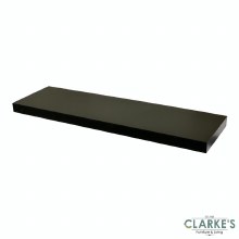 Duraline Floating Shelf Gloss Black 118 cm