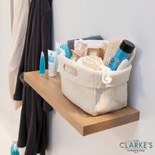 Duraline Floating Shelf Gloss Oak 60 cm