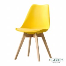 Eames Dining Chair Yellow